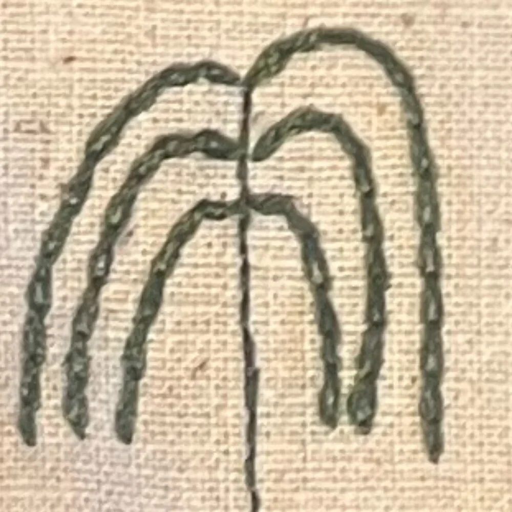 Hand Stitched Antique Needlework Sampler Reproduction Appliqué & Embroidery - Picture 16 of 16